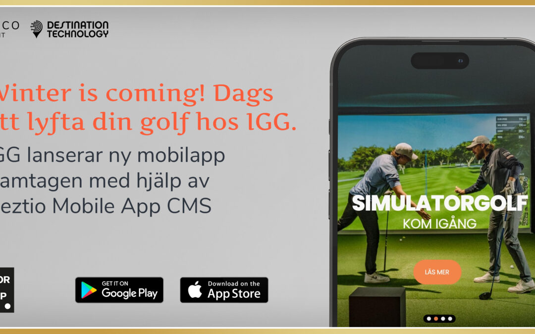 Indoor Golf Group lanserar mobilapp!