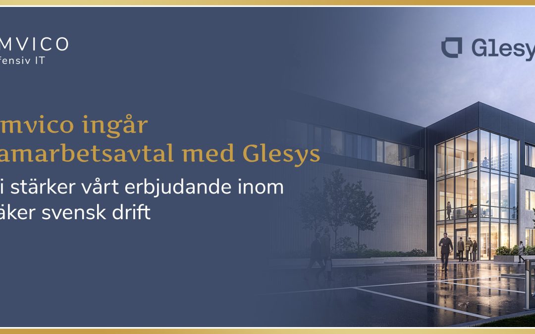 Emvico ingår samarbetsavtal med Glesys – stärker erbjudandet inom säker svensk drift