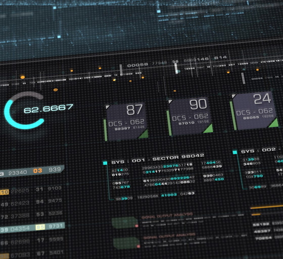 A futuristic user interface