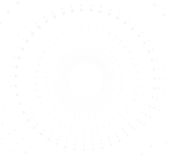 Abstract circles in different layers growing closer to the center